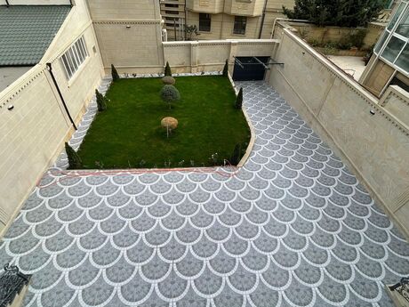 8 otaqlı həyət evi/bağ evi - Nəsimi m. - 450 m²