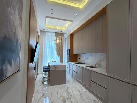 3 otaqlı yeni tikili - Ağ şəhər q. - 108 m²