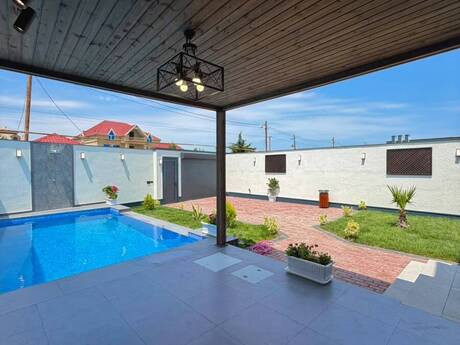 4 otaqlı həyət evi/bağ evi - Mərdəkan q. - 160 m²