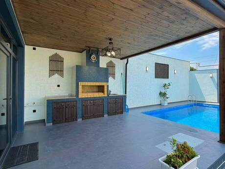 4 otaqlı həyət evi/bağ evi - Mərdəkan q. - 160 m²