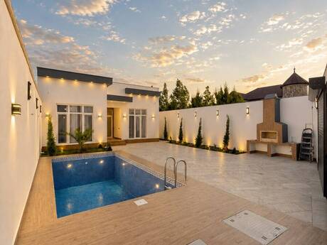 4 otaqlı həyət evi/bağ evi - Şüvəlan q. - 150 m²