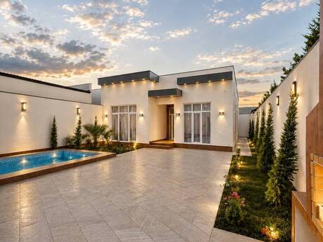 4 otaqlı həyət evi/bağ evi - Şüvəlan q. - 150 m²