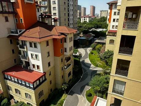 2 otaqlı yeni tikili - Nərimanov r. - 90.3 m²