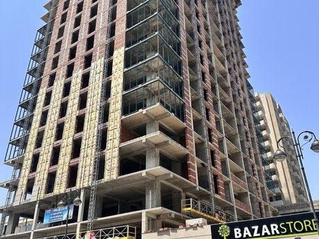 Elan №6093900 - Bakı, Şah İsmayıl Xətai m., 1 otaqlı, 61 m², 19/25 mərtəbə