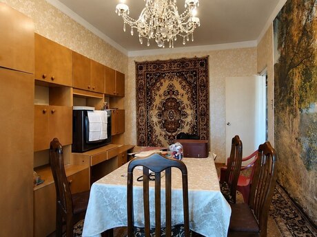 4 otaqlı köhnə tikili - Nəsimi m. - 115 m²