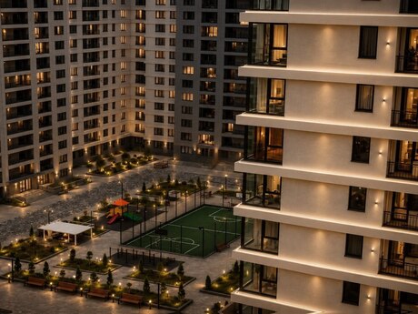 3 otaqlı yeni tikili - İnşaatçılar m. - 106 m²