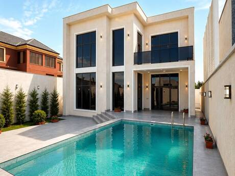 5 otaqlı həyət evi, 220 m², Şüvəlan: 350 000 ₼ 2