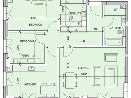4 otaqlı mənzil, 112 m², Ağ şəhər: 618 000 ₼ 5