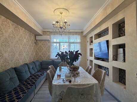 Qurtuluş 93 kompleksində 4 otaqlı yeni tikili mənzil satılır, 83 m², 120 000 AZN, şəkil 5 / 12