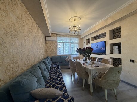 Qurtuluş 93 kompleksində 4 otaqlı yeni tikili mənzil satılır, 83 m², 120 000 AZN, şəkil 2 / 12