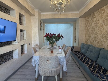 Qurtuluş 93 kompleksində 4 otaqlı yeni tikili mənzil satılır, 83 m², 120 000 AZN, şəkil 3 / 12