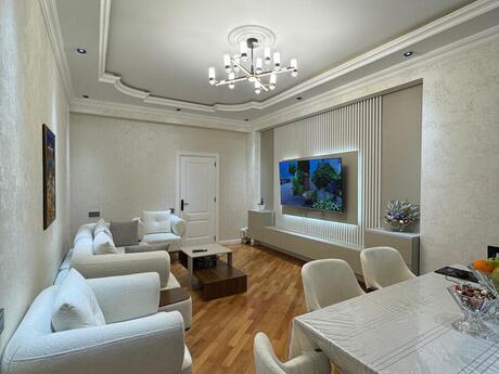 3 otaqlı yeni tikili - Həzi Aslanov m. - 103 m²