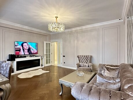 4 otaqlı yeni tikili - Qara Qarayev m. - 134 m²
