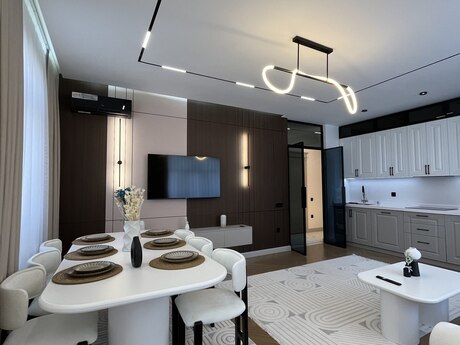 3 otaqlı yeni tikili - Şah İsmayıl Xətai m. - 93 m²
