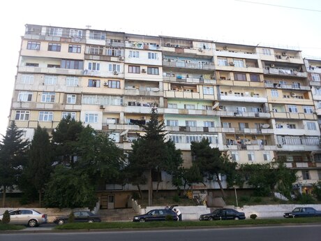 3 otaqlı köhnə tikili - Nəsimi m. - 85 m²