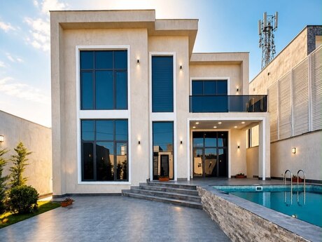 5 otaqlı həyət evi/bağ evi - Şüvəlan q. - 230 m²