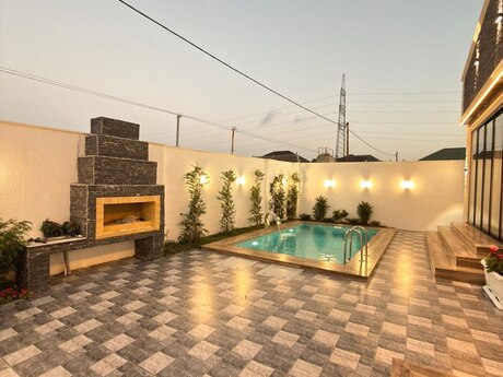 4 otaqlı həyət evi/bağ evi - Mərdəkan q. - 170 m²