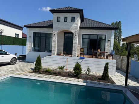 4 otaqlı həyət evi/bağ evi - Qəbələ - 120 m²