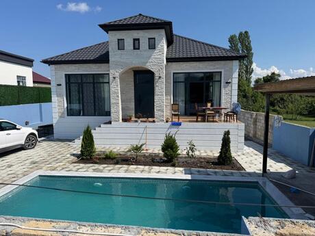 4 otaqlı həyət evi/bağ evi - Qəbələ - 120 m²