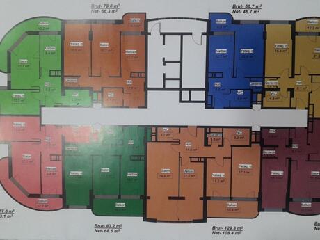 2 otaqlı mənzil, 79 m², Lökbatan: 96 500 ₼ 4