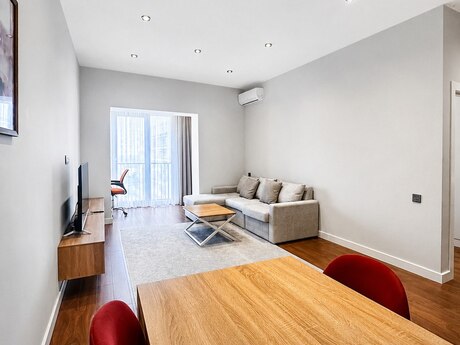 2 otaqlı yeni tikili - Şah İsmayıl Xətai m. - 70 m²