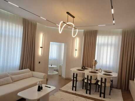 3 otaqlı yeni tikili - Şah İsmayıl Xətai m. - 90 m²