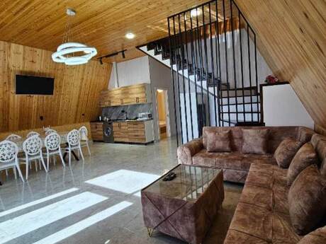 5 otaqlı həyət evi/bağ evi - Qəbələ - 200 m²