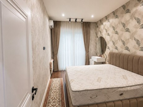 2 otaqlı yeni tikili - Şah İsmayıl Xətai m. - 73 m²