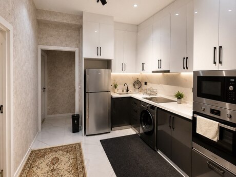 2 otaqlı yeni tikili - Şah İsmayıl Xətai m. - 73 m²