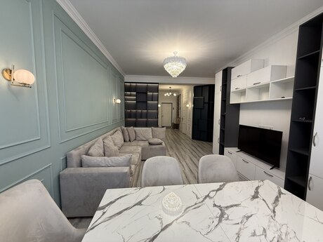2 otaqlı yeni tikili - Nəriman Nərimanov m. - 95 m²