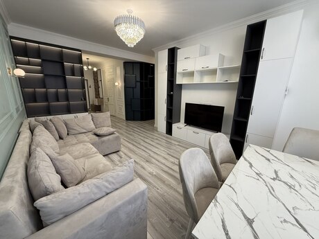 2 otaqlı yeni tikili - Nəriman Nərimanov m. - 95 m²