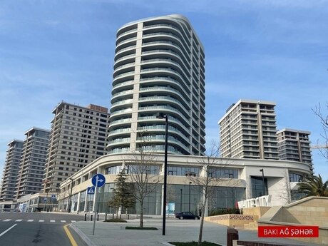 4 otaqlı yeni tikili - Ağ şəhər q. - 220 m²