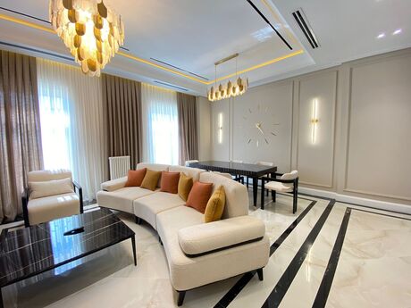 3 otaqlı yeni tikili - Ağ şəhər q. - 108 m²