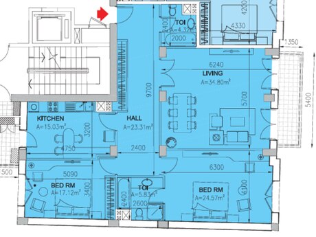3 otaqlı mənzil, 144 m², Ağ şəhər: 620 000 ₼ 5