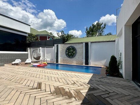 3 otaqlı həyət evi/bağ evi - Qəbələ - 130 m²