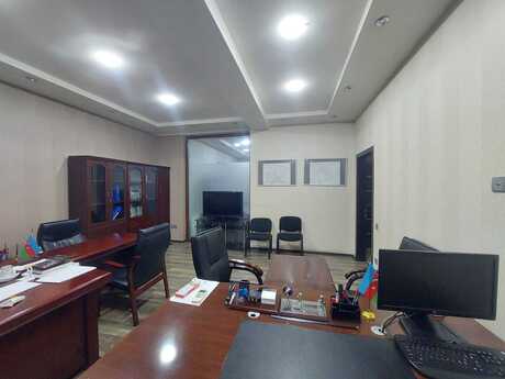 3 otaqlı ofis - Nəsimi r. - 110 m²