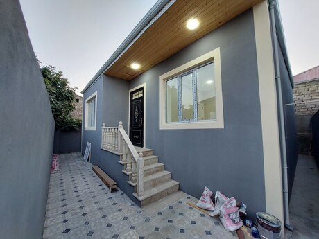 3 otaqlı həyət evi, 100 m², Hövsan: 85 000 ₼ 2
