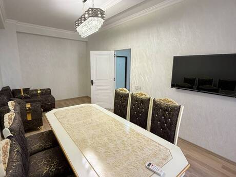 3 otaqlı yeni tikili - İnşaatçılar m. - 110 m²