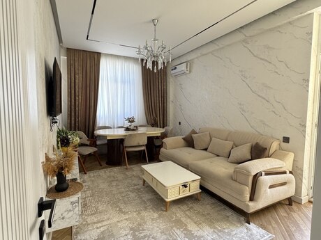 2 otaqlı yeni tikili - Həzi Aslanov m. - 58 m²