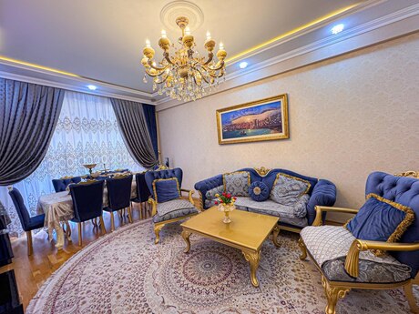 3 otaqlı yeni tikili - Qara Qarayev m. - 103 m²
