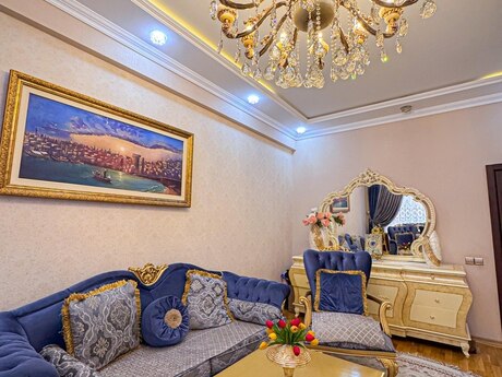 3 otaqlı yeni tikili - Qara Qarayev m. - 103 m²
