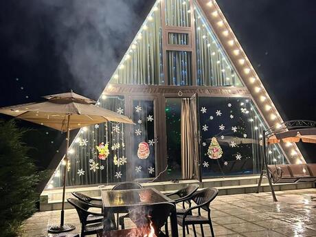 3 otaqlı həyət evi/bağ evi - Qəbələ - 130 m²