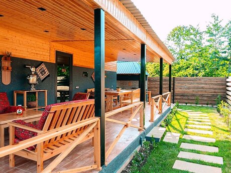 3 otaqlı həyət evi/bağ evi - Qəbələ - 85.5 m²