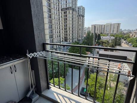 Nəriman Nərimanovda 2 otaqlı yeni tikili mənzil kirayə verilir, 60 m², 1 200 AZN/ay, şəkil 2 / 12