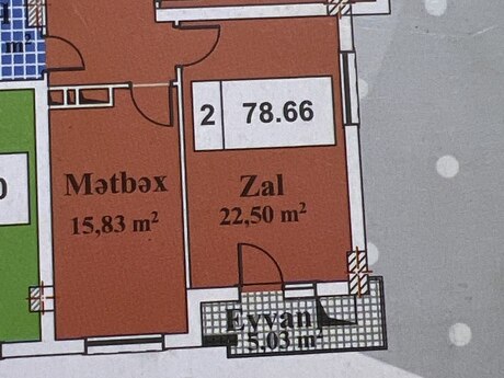 2 otaqlı yeni tikili - Qara Qarayev m. - 80 m²