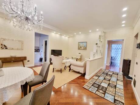 3-room apartment for rent, 95 m², Sahil: 1 500 ₼/mo 3