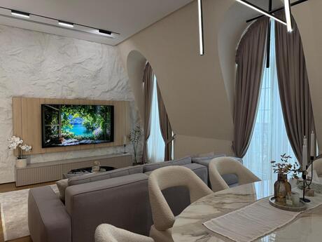 Kirayə 2 otaqlı mənzil, 100 m², Knightsbridge Residence White City: 4 300 ₼/ay 3