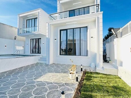 Mərdəkanda 6 otaqlı həyət evi kirayə verilir, 320 m², 150 AZN/ay, şəkil 3 / 12