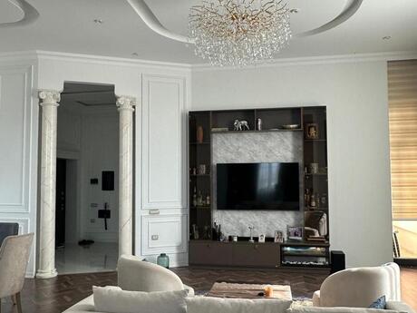 4-room apartment for rent, 170 m², Renessans Palace: 3 500 ₼/mo 3