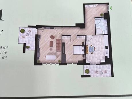 2-комнатная квартира, 83 м², Nizami: 312 000 ₼ 4